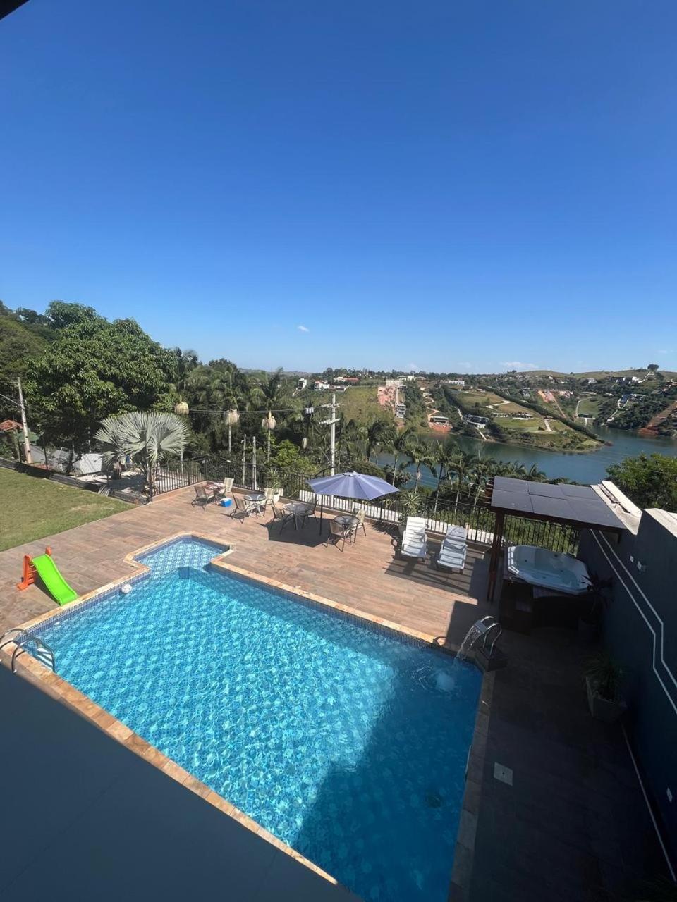 Chacara Gama Em Condominio Igarata-Sp - Jacuzzi Com Hidromassagem, Piscina E Sauna Dış mekan fotoğraf